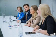 VP of Heydar Aliyev Foundation Leyla Aliyeva holds bilateral meetings in Moscow (PHOTO)