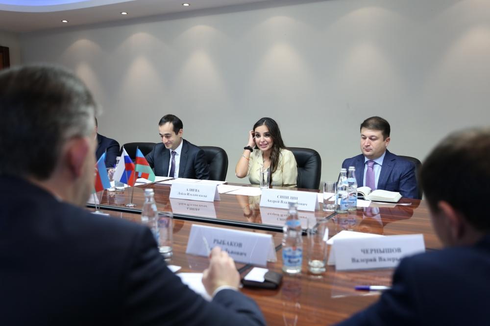 VP of Heydar Aliyev Foundation Leyla Aliyeva holds bilateral meetings in Moscow (PHOTO)