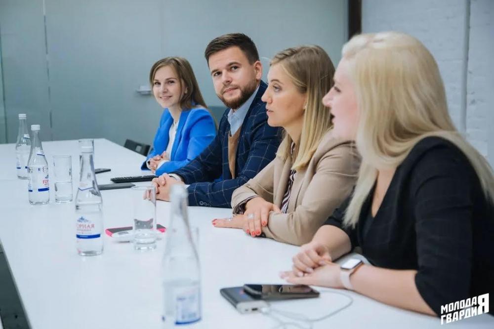 VP of Heydar Aliyev Foundation Leyla Aliyeva holds bilateral meetings in Moscow (PHOTO)