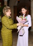 First Vice-President Mehriban Aliyeva had joint dinner with Chairperson of Federation Council of Federal Assembly of Russia (PHOTO)