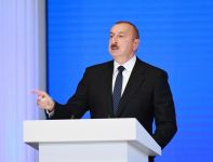 President Aliyev attends ceremony to mark 100th anniversary of Baku State University (PHOTO)