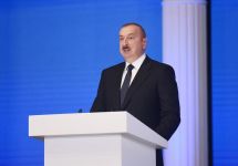 President Aliyev attends ceremony to mark 100th anniversary of Baku State University (PHOTO)