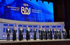 President Aliyev attends ceremony to mark 100th anniversary of Baku State University (PHOTO)