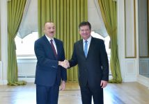 President Aliyev receives delegation led by Slovak Minister of Foreign and European Affairs (PHOTO)