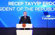 Azerbaijani president attends TANAP-Europe connection opening ceremony in Turkey’s Edirne (PHOTO)