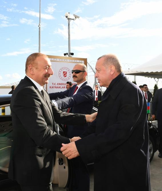 Azerbaijani president attends TANAP-Europe connection opening ceremony in Turkey’s Edirne (PHOTO)