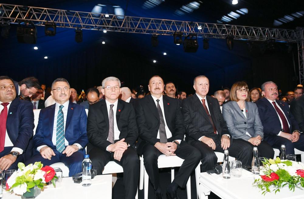 Azerbaijani president attends TANAP-Europe connection opening ceremony in Turkey’s Edirne (PHOTO)