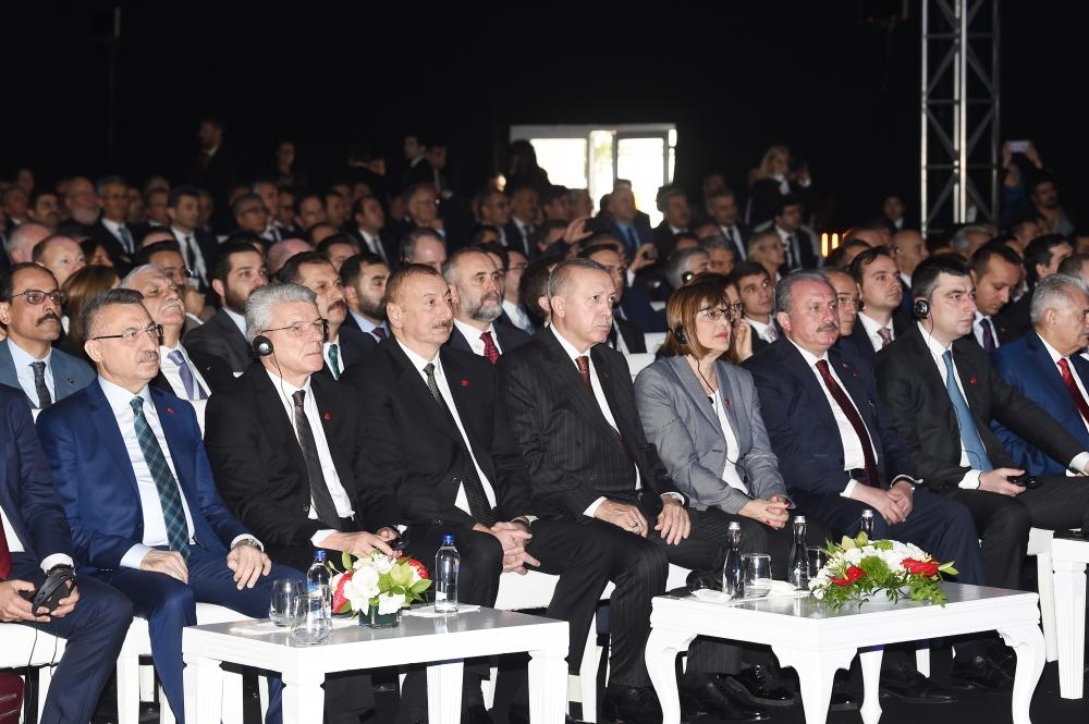 Azerbaijani president attends TANAP-Europe connection opening ceremony in Turkey’s Edirne (PHOTO)
