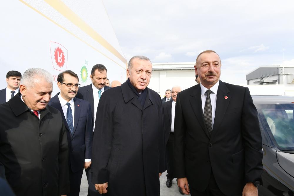 Azerbaijani president attends TANAP-Europe connection opening ceremony in Turkey’s Edirne (PHOTO)