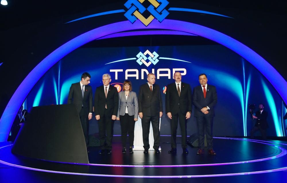 Azerbaijani president attends TANAP-Europe connection opening ceremony in Turkey’s Edirne (PHOTO)