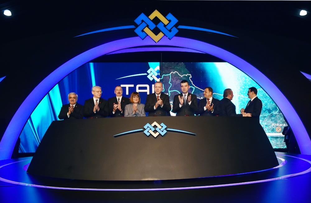 Azerbaijani president attends TANAP-Europe connection opening ceremony in Turkey’s Edirne (PHOTO)