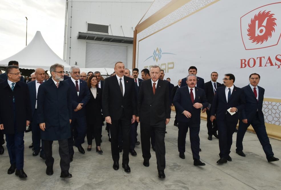 Azerbaijani president attends TANAP-Europe connection opening ceremony in Turkey’s Edirne (PHOTO)