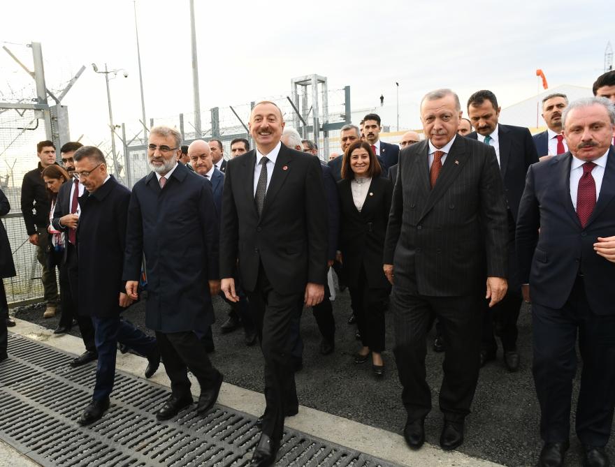 Azerbaijani president attends TANAP-Europe connection opening ceremony in Turkey’s Edirne (PHOTO)