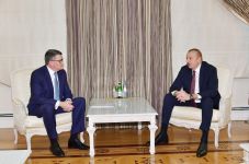 President Ilham Aliyev receives CISCO delegation (PHOTO)