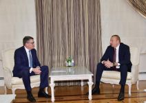 President Ilham Aliyev receives CISCO delegation (PHOTO)