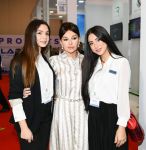 Azerbaijani president with first lady view Bakutel 2019 exhibition (PHOTO)