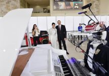Azerbaijani president with first lady view Bakutel 2019 exhibition (PHOTO)