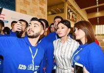 Azerbaijani president with first lady view Bakutel 2019 exhibition (PHOTO)