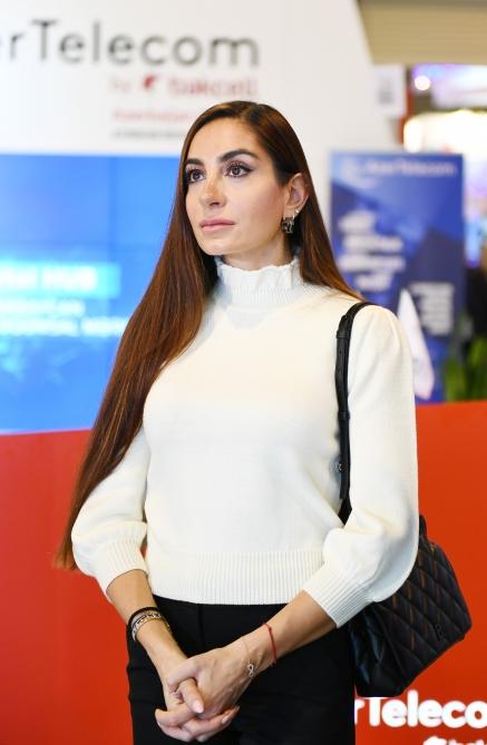 Azerbaijani president with first lady view Bakutel 2019 exhibition (PHOTO)