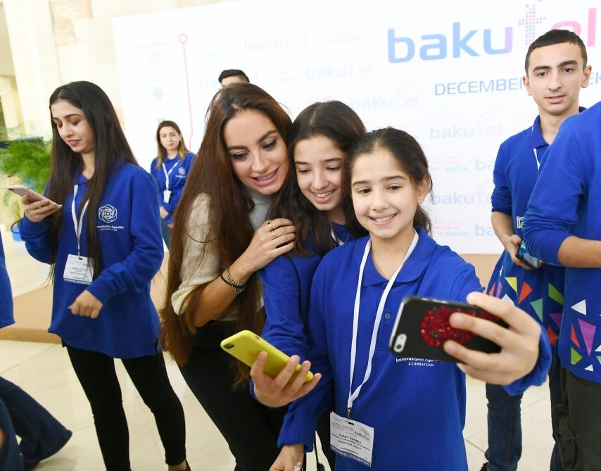 Azerbaijani president with first lady view Bakutel 2019 exhibition (PHOTO)
