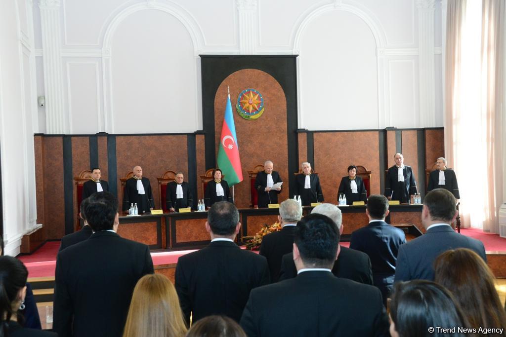Plenum of Azerbaijan’s Constitutional Court issues decision on conformity of parliament's dissolution with Constitution (PHOTO)