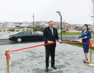 Azerbaijani president attends opening of ASAN Hayat complex in Shamakhi (PHOTO)