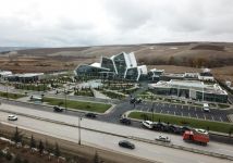 Azerbaijani president attends opening of ASAN Hayat complex in Shamakhi (PHOTO)