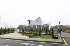 Azerbaijani president attends opening of ASAN Hayat complex in Shamakhi (PHOTO)