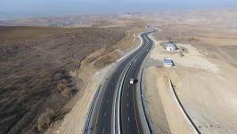Azerbaijani president inaugurates 101-117th km section of Baku-Shamakhi-Yevlakh highway (PHOTO)
