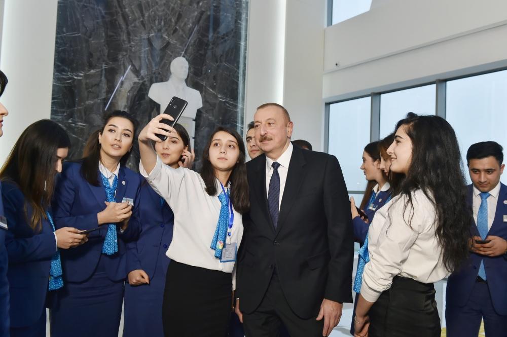 Azerbaijani president attends opening of ASAN Hayat complex in Shamakhi (PHOTO)
