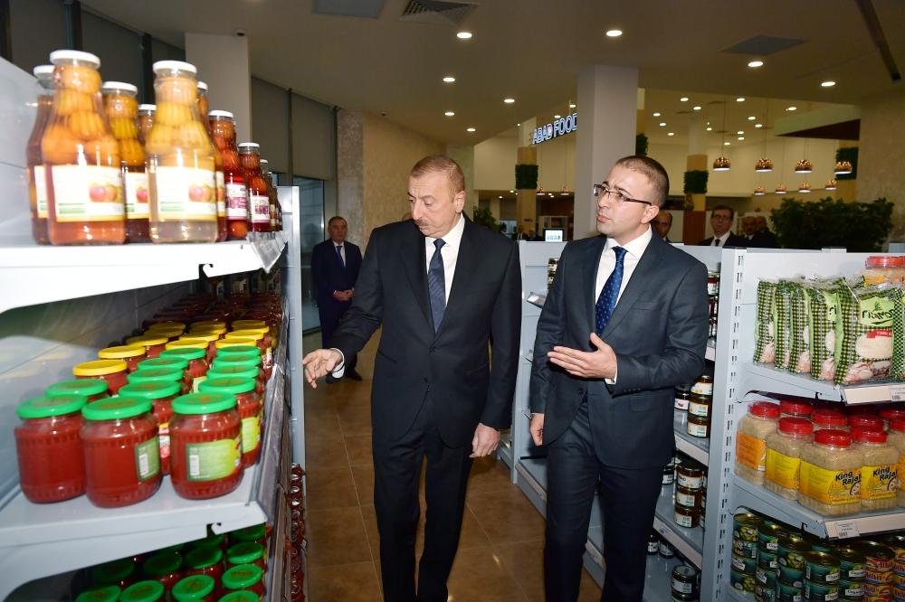 Azerbaijani president attends opening of ASAN Hayat complex in Shamakhi (PHOTO)