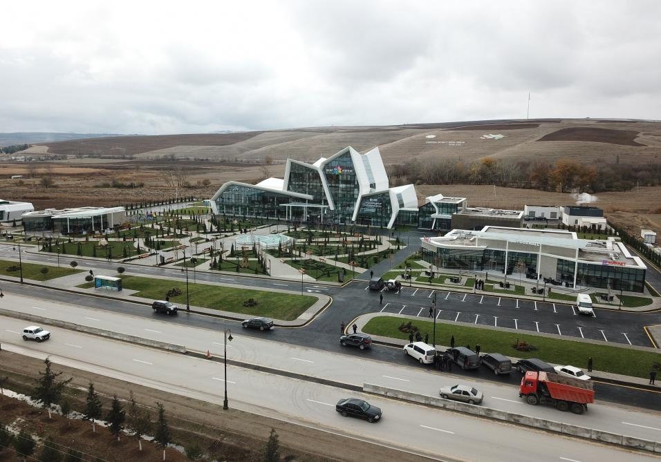 Azerbaijani president attends opening of ASAN Hayat complex in Shamakhi (PHOTO)