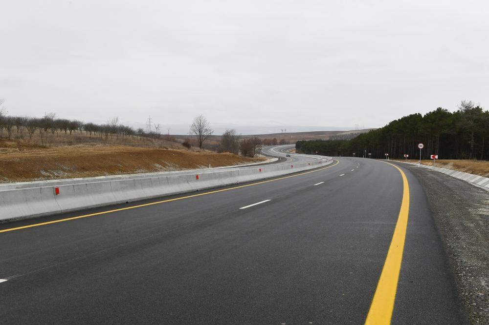 Azerbaijani president inaugurates 101-117th km section of Baku-Shamakhi-Yevlakh highway (PHOTO)