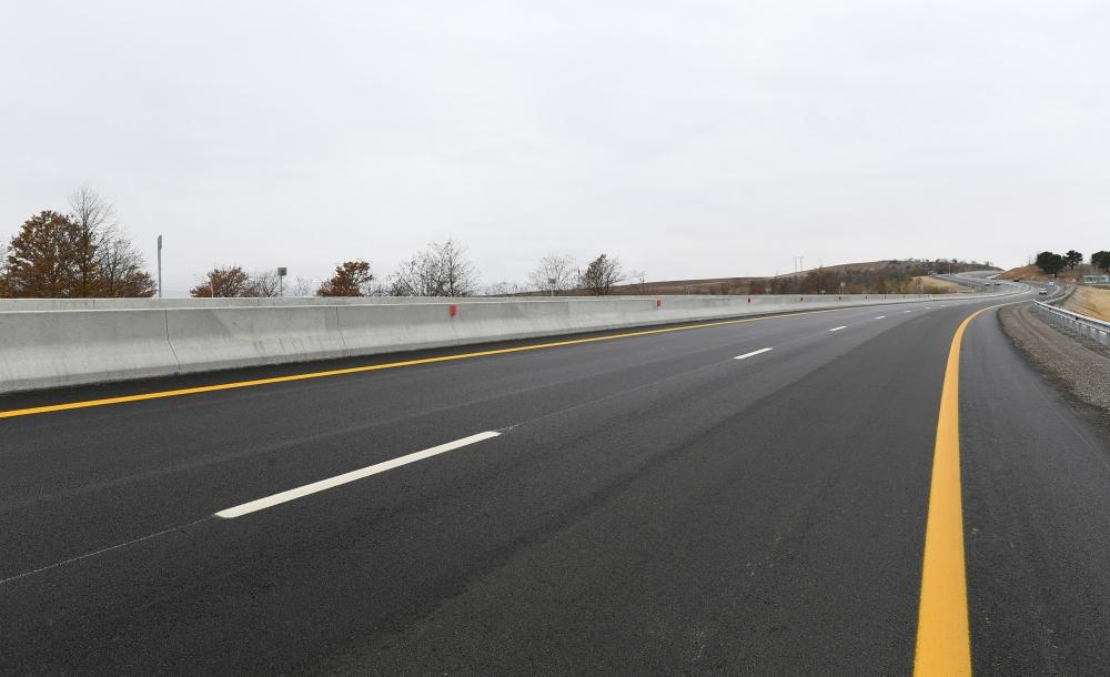 Azerbaijani president inaugurates 101-117th km section of Baku-Shamakhi-Yevlakh highway (PHOTO)