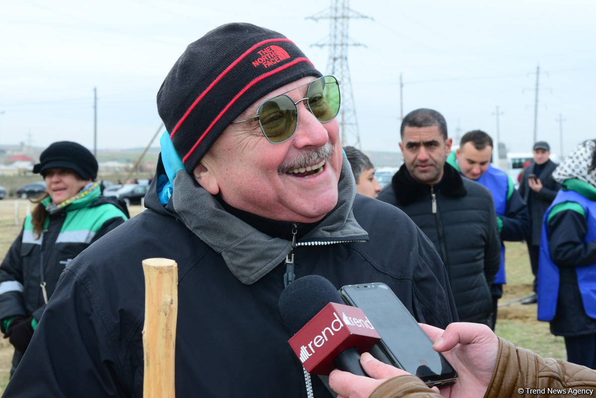 Alexander Sharovsky: I planted tree for first time in my life (PHOTO)