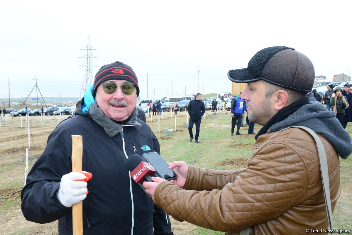 Alexander Sharovsky: I planted tree for first time in my life (PHOTO)