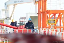 Azerbaijan’s Lachin tanker to carry cargo across Caspian Sea and beyond (PHOTO)
