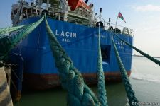 Azerbaijan’s Lachin tanker to carry cargo across Caspian Sea and beyond (PHOTO)