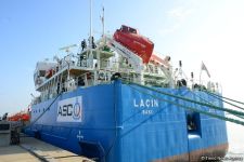 Azerbaijan’s Lachin tanker to carry cargo across Caspian Sea and beyond (PHOTO)