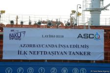 Azerbaijan’s Lachin tanker to carry cargo across Caspian Sea and beyond (PHOTO)