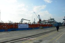Azerbaijan’s Lachin tanker to carry cargo across Caspian Sea and beyond (PHOTO)