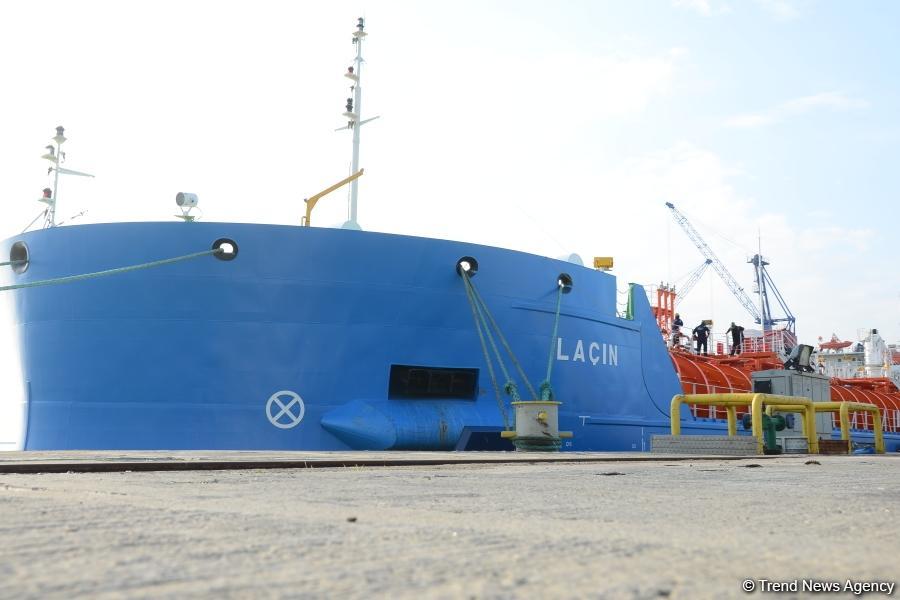 Azerbaijan’s Lachin tanker to carry cargo across Caspian Sea and beyond (PHOTO)
