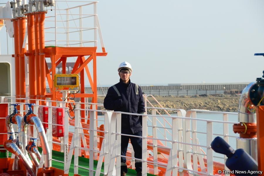 Azerbaijan’s Lachin tanker to carry cargo across Caspian Sea and beyond (PHOTO)
