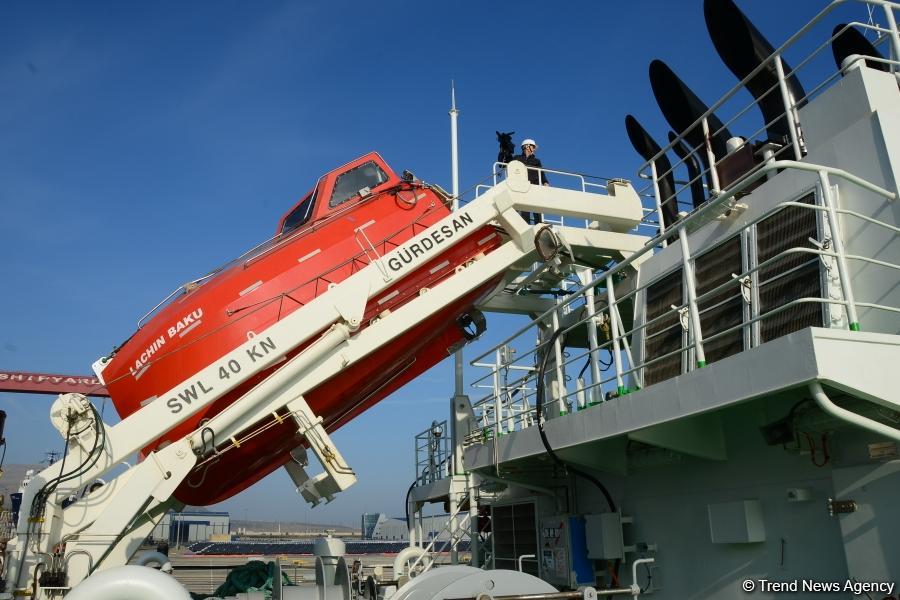 Azerbaijan’s Lachin tanker to carry cargo across Caspian Sea and beyond (PHOTO)