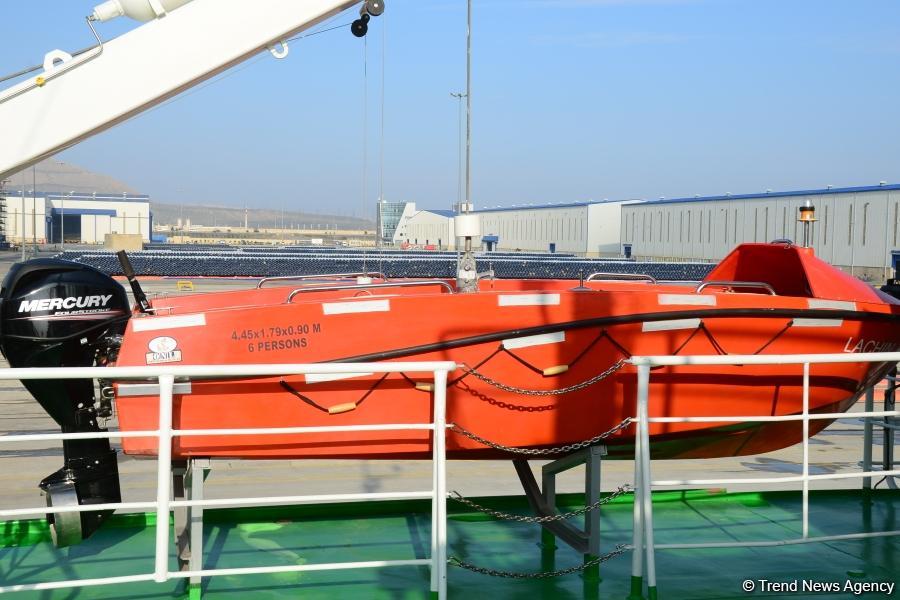 Azerbaijan’s Lachin tanker to carry cargo across Caspian Sea and beyond (PHOTO)