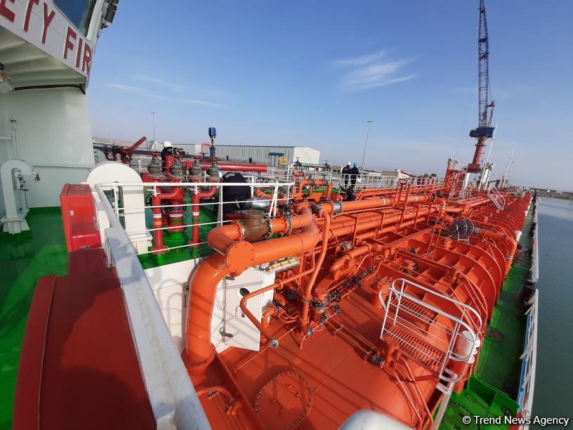 Azerbaijan’s Lachin tanker to carry cargo across Caspian Sea and beyond (PHOTO)