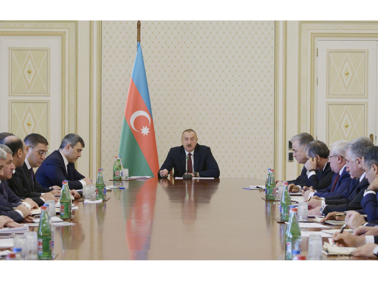 President Aliyev chairs meeting related to cotton growing in Azerbaijan (PHOTO)