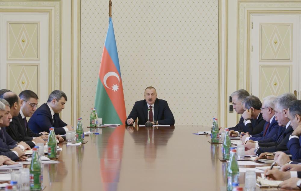 President Aliyev chairs meeting related to cotton growing in Azerbaijan (PHOTO)