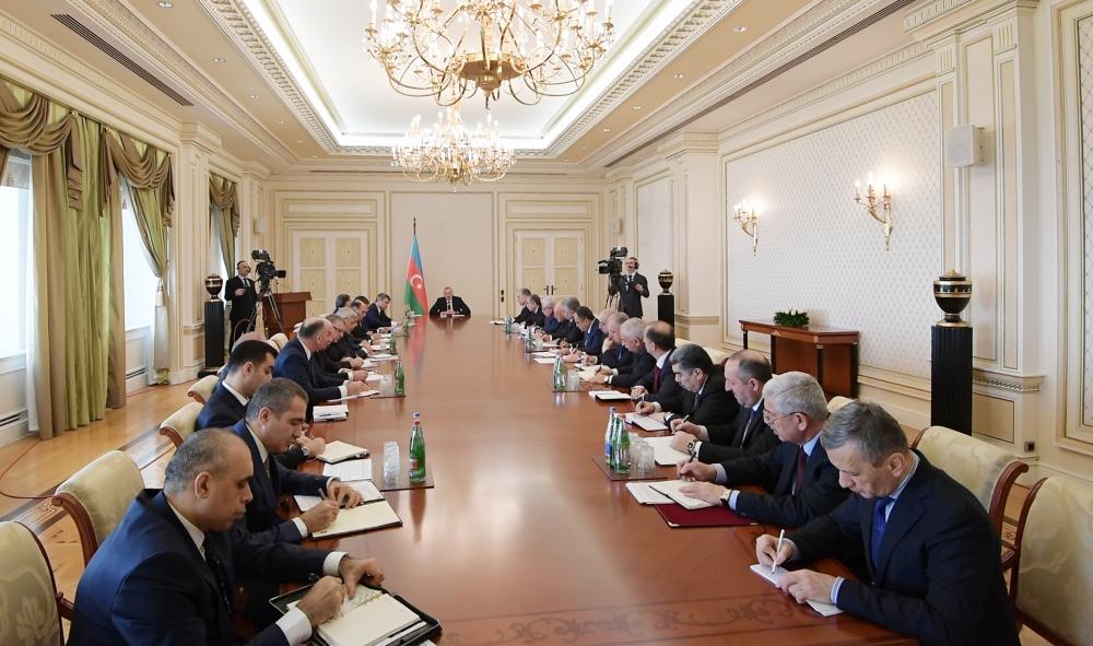 President Aliyev chairs meeting related to cotton growing in Azerbaijan (PHOTO)