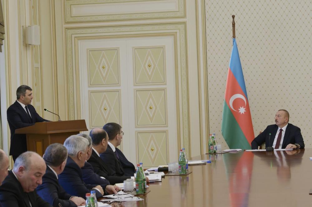 President Aliyev chairs meeting related to cotton growing in Azerbaijan (PHOTO)